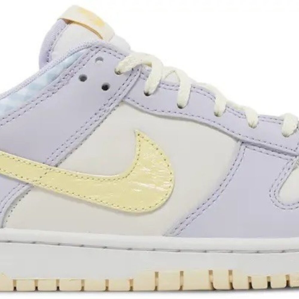 Nike Dunk Low SE GS spring pastel gingham FJ4641-536, Mens/Youth 6 /Women's 7.5 - Picture 4 of 9